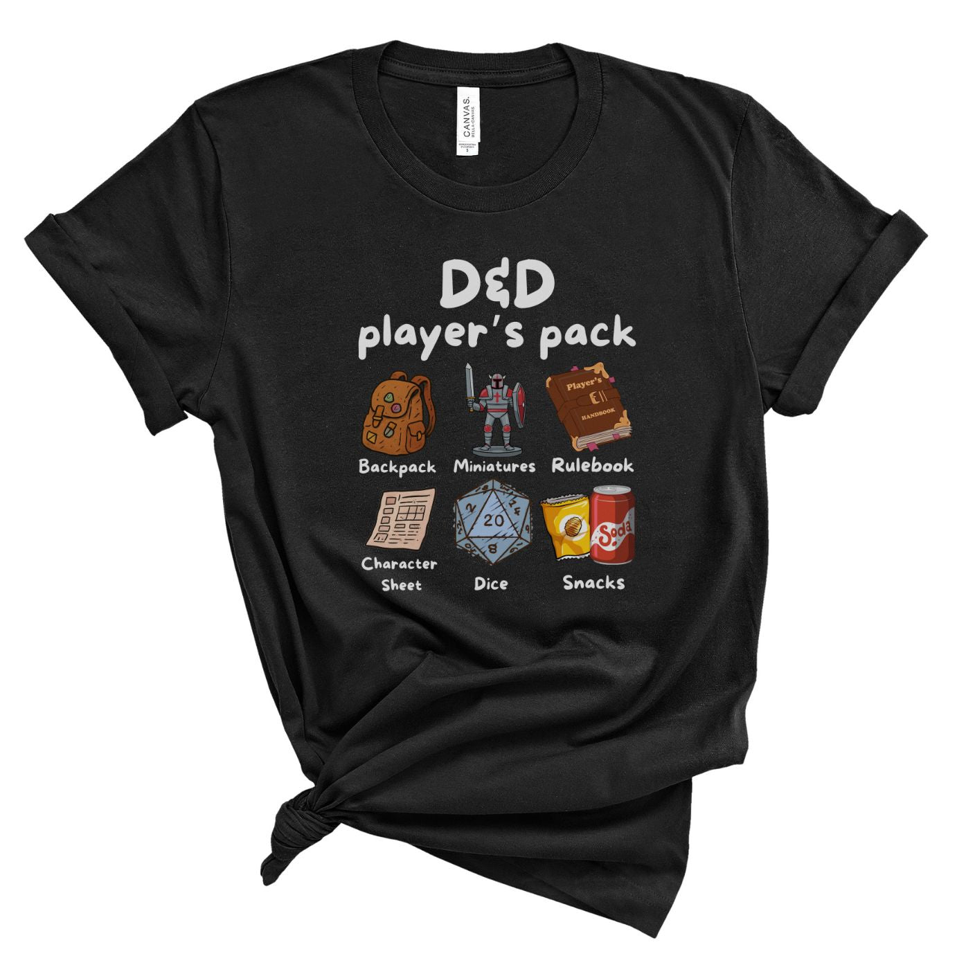 Women’s D&D T-shirt – Player’s Pack