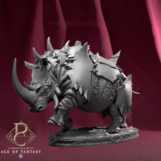 Gorgrash the Ripper & Rhino - 114-185mm