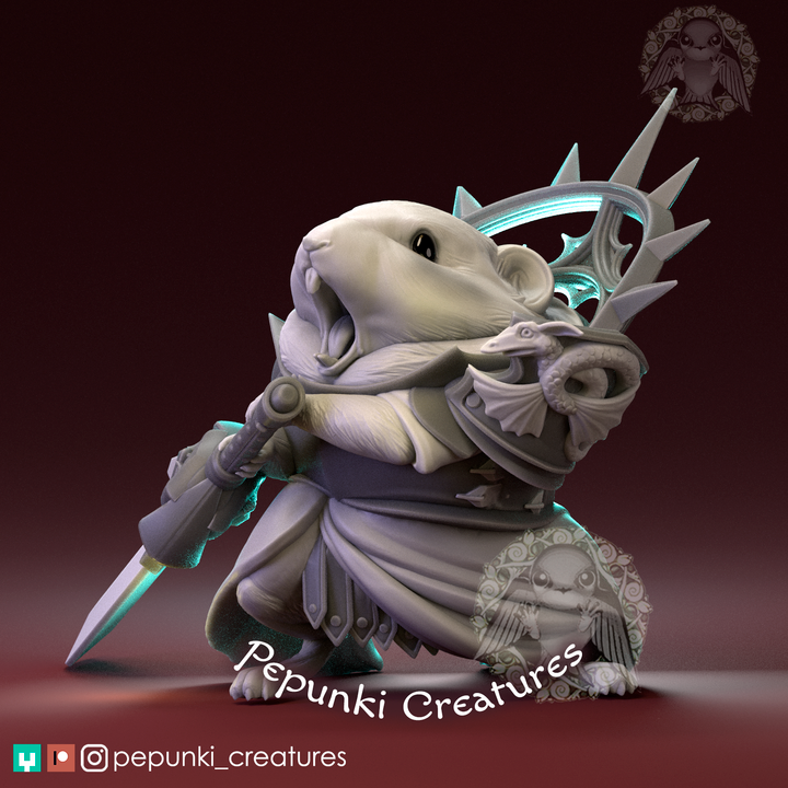Pika Cleric Warrior - 58 mm