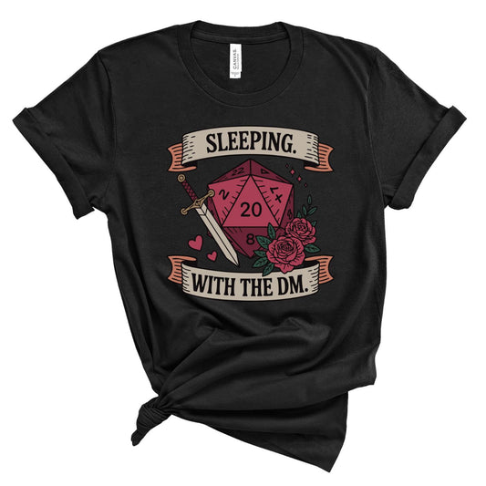 Women’s D&D T-shirt – Sleeping with the DM