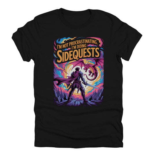 Men’s D&D T-shirt – Sidequests