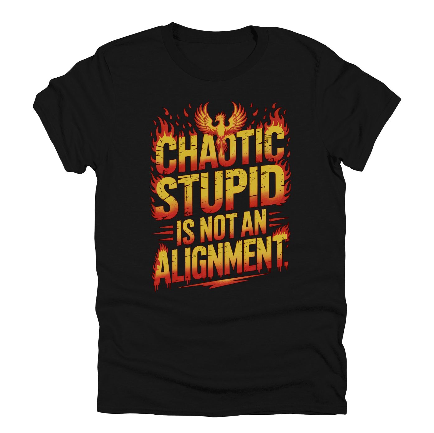 Men’s D&D T-shirt – Chaotic Stupid