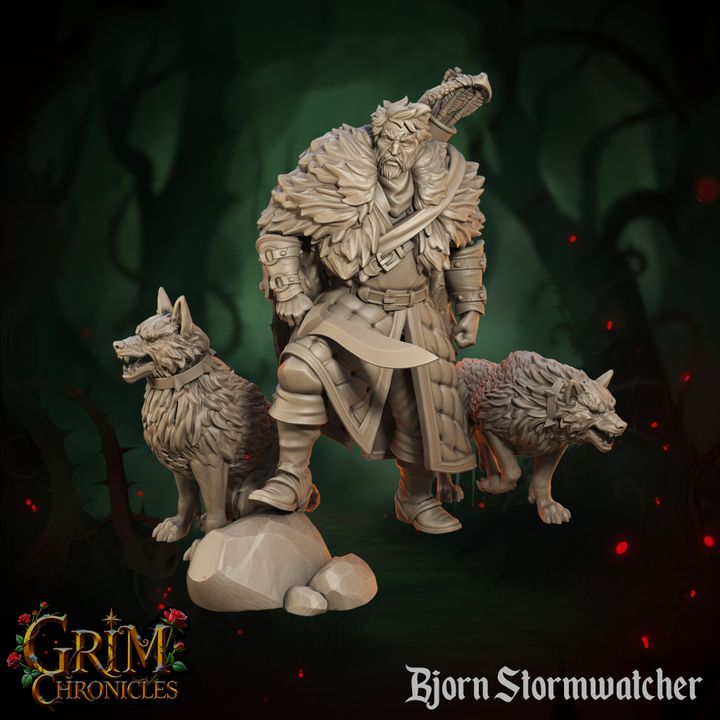 Grim Chronicles - Dark Court Miniatures Set - 35mm