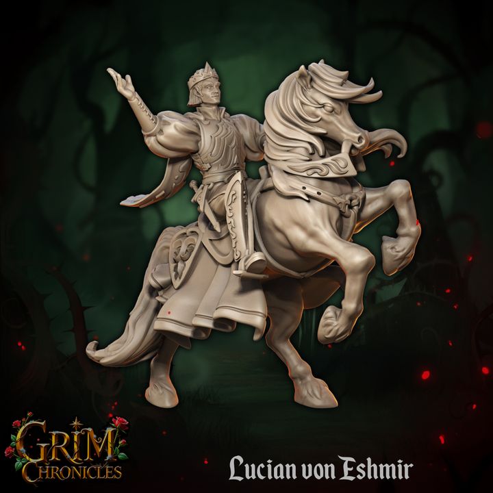 Grim Chronicles - Dark Court Miniatures Set - 35mm