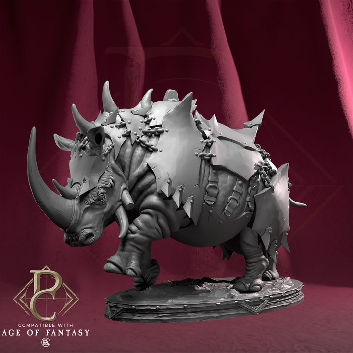 Gorgrash the Ripper & Rhino - 57/61 mm