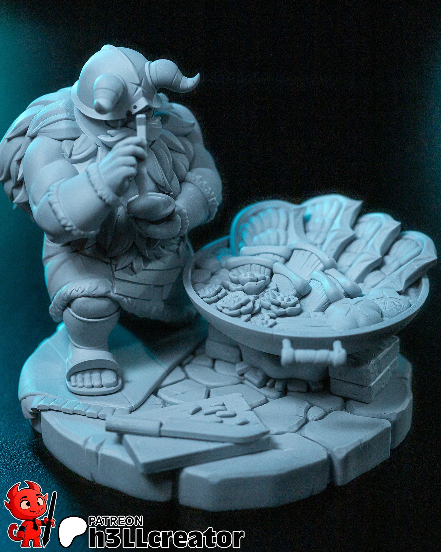 Keeper of the Sacred Grill - 105mm