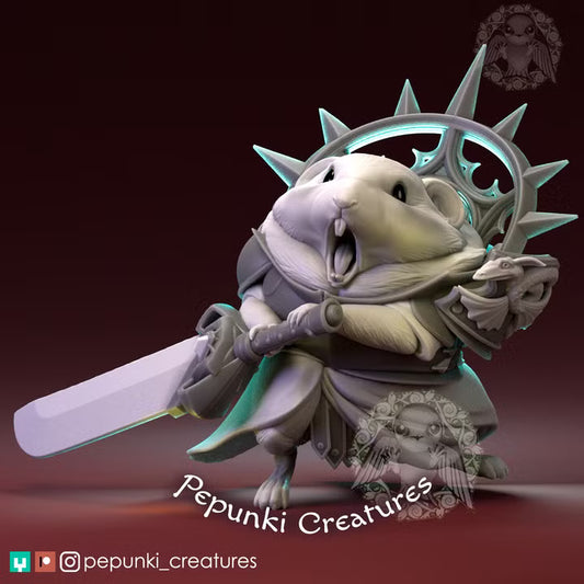 Pika Cleric Warrior - 58 mm