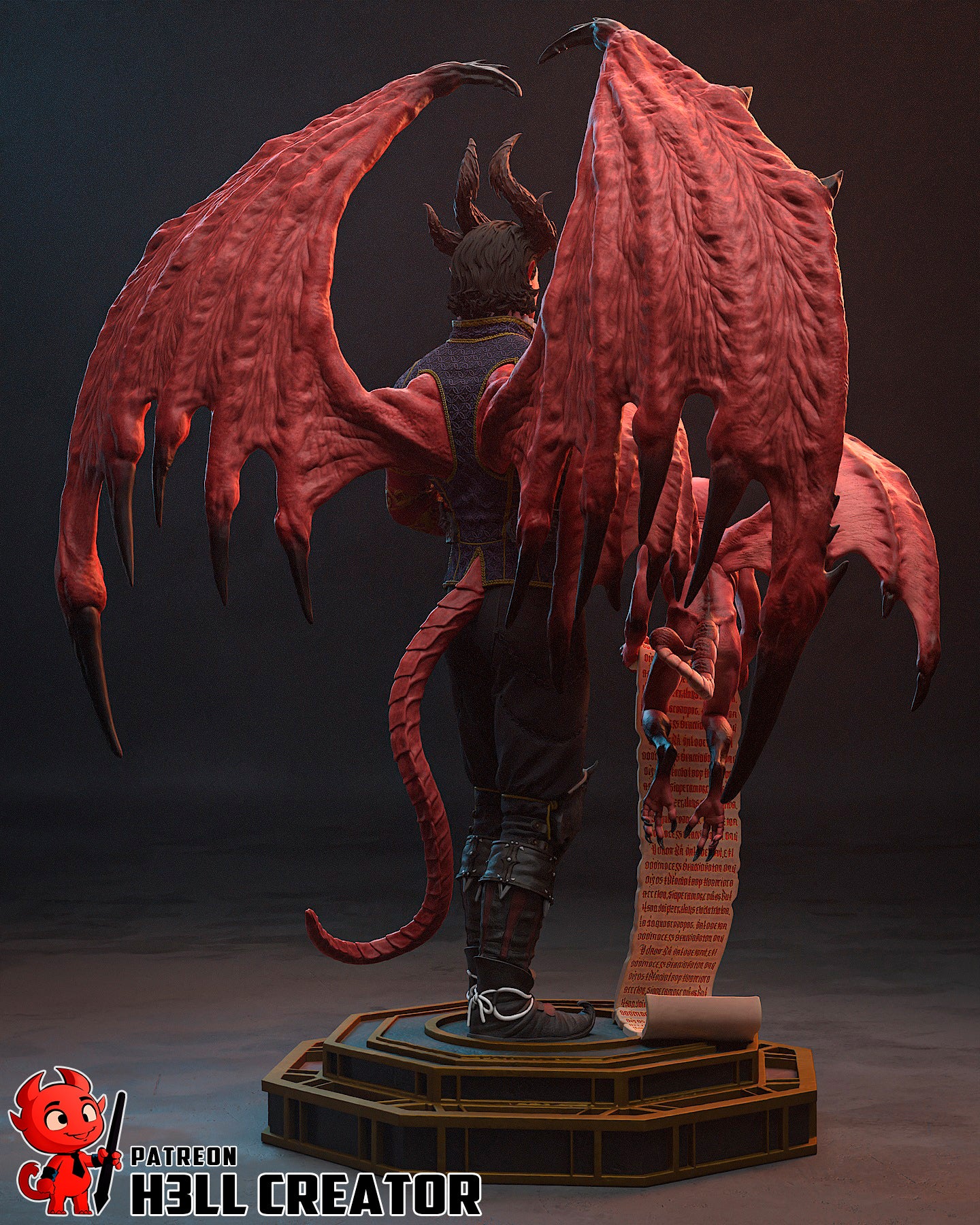 Highborn Demon Lord - 253mm